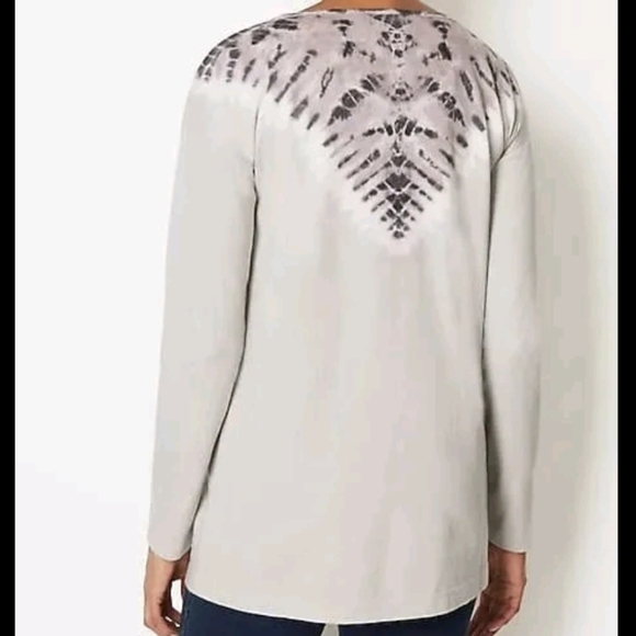 Pure JJill Relaxed Fit tie dye Athleasure Cozy Chic Tunic Top Sz Small petite - Picture 5 of 8